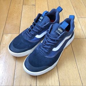 Vans Ultra Range Runner Navy Blue Suede Nylon